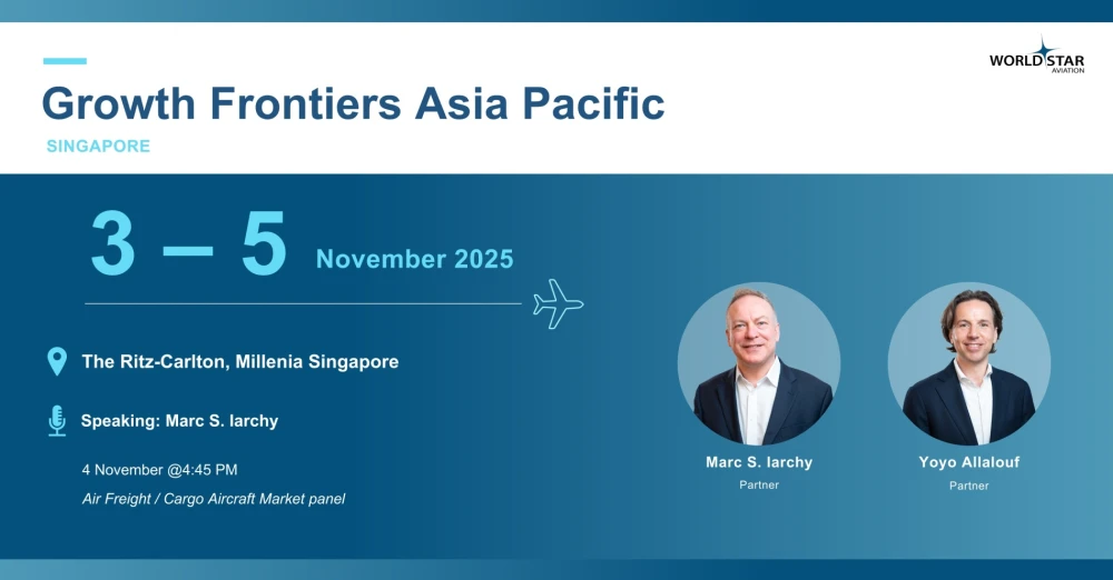 WSA at Airline Economics Growth Frontiers Asia Pacific - Singapore