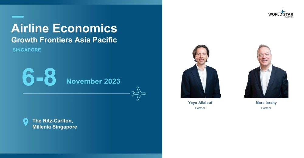 WSA at Airline Economics Growth Frontiers Asia Pacific in Singapore