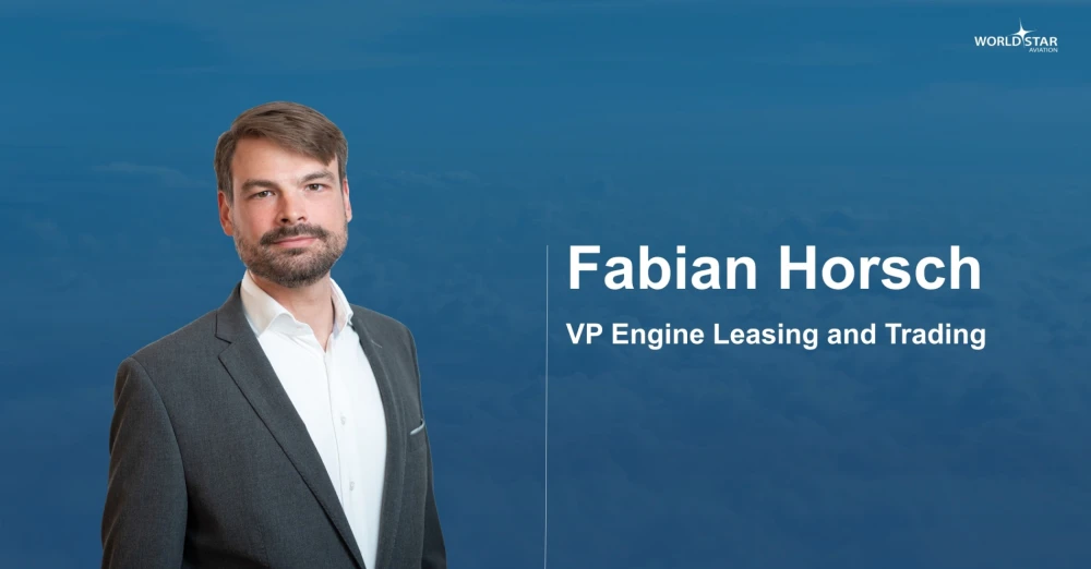 Fabian Horsch joins WSA as VP Engine Leasing and Trading