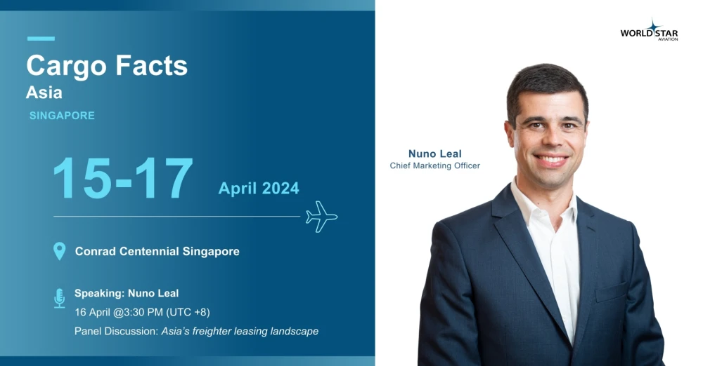 WSA at 2024 Cargo Facts Asia in Singapore