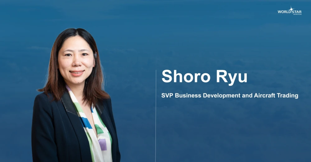 Shoro Ryu joins WSA as SVP Business Development and Aircraft Trading