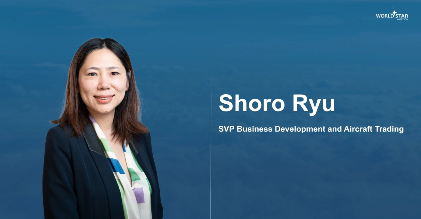 Shoro Ryu joins WSA as SVP Business Development and Aircraft Trading